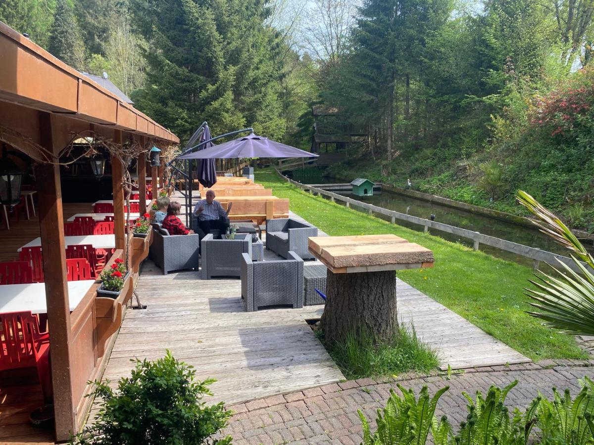 Hotel-Restaurant Theis-Muehle Biersdorf Buitenkant foto